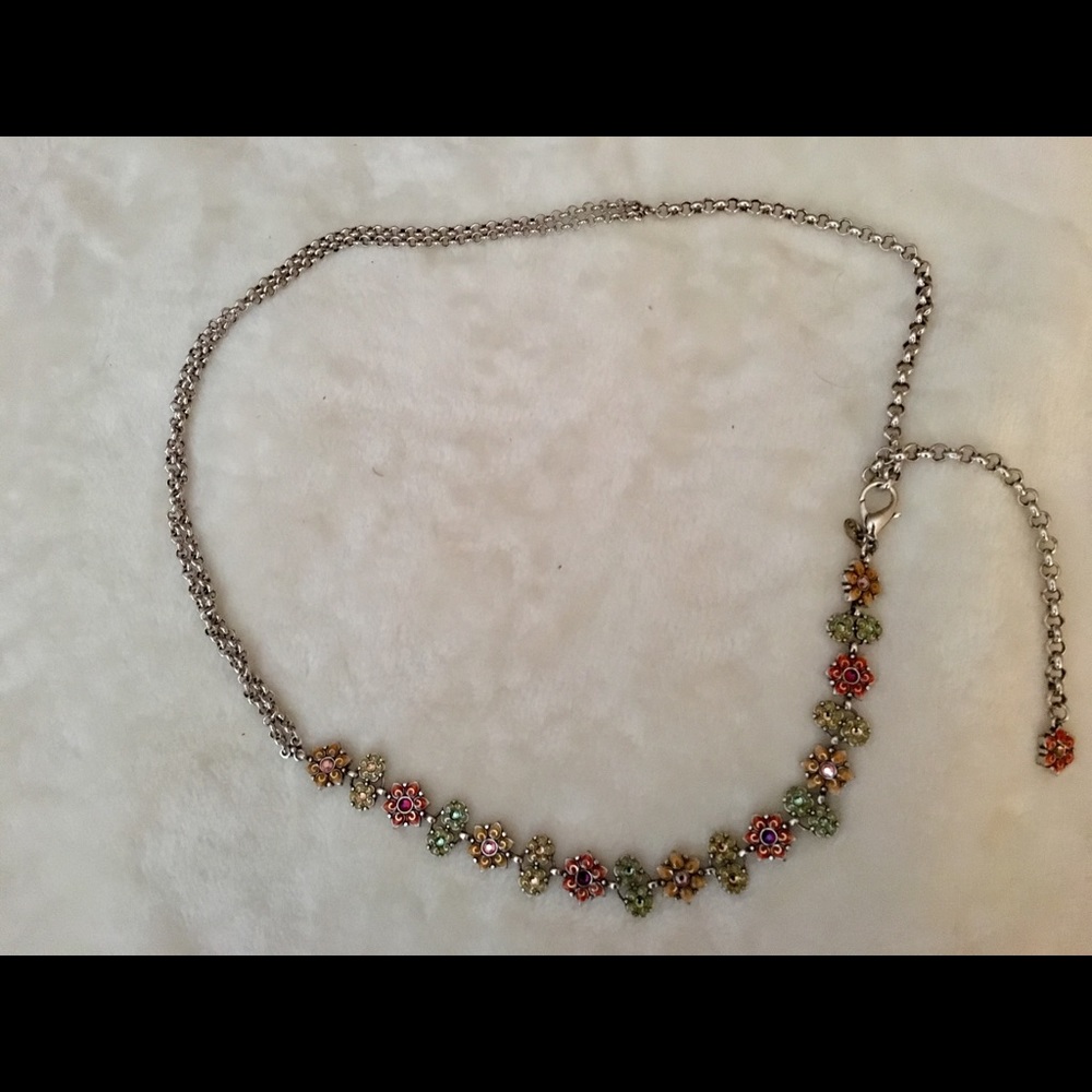 Brighton adjustable chain belt